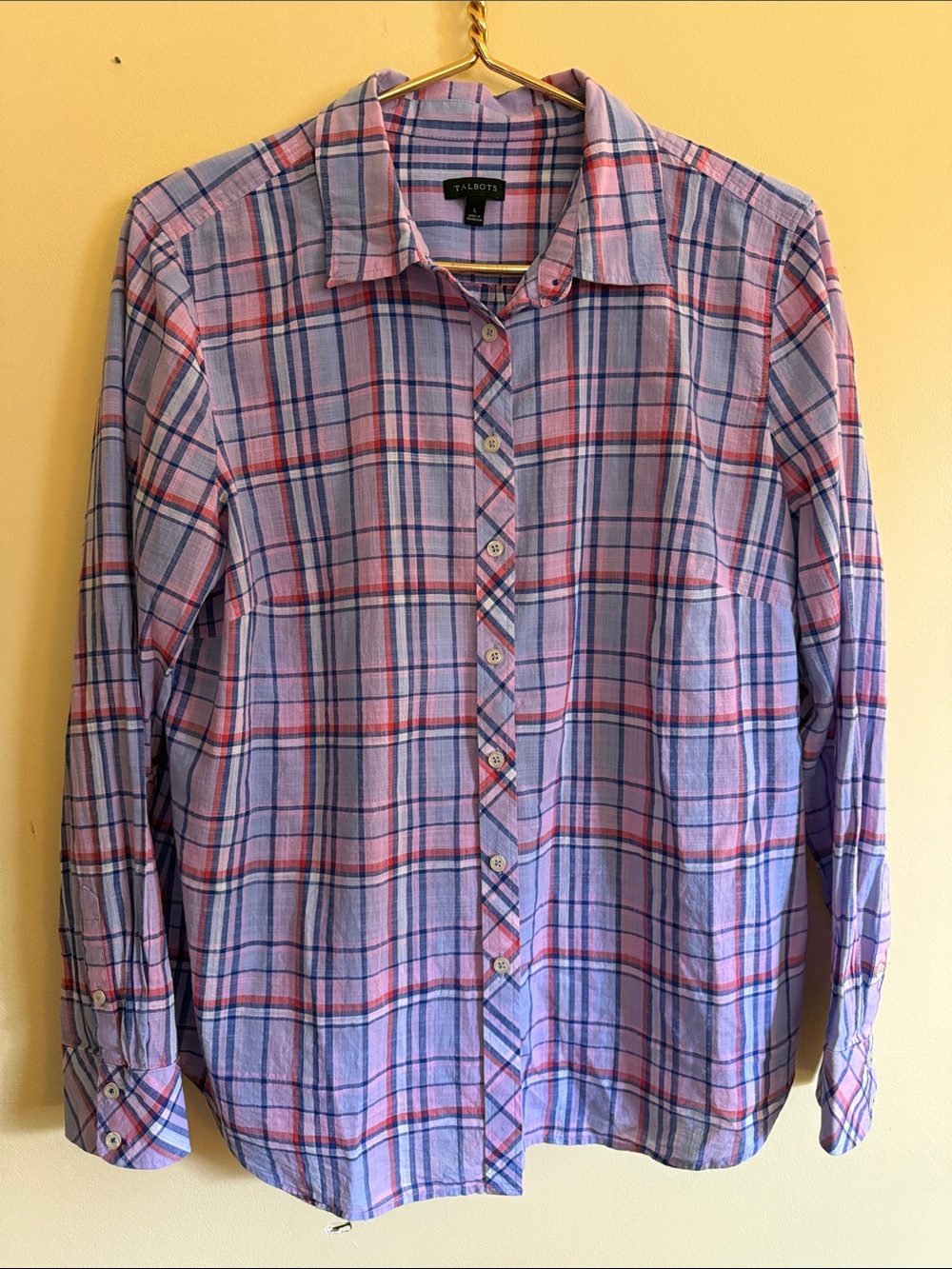 Talbots 100% Cotton Women’s Button Down